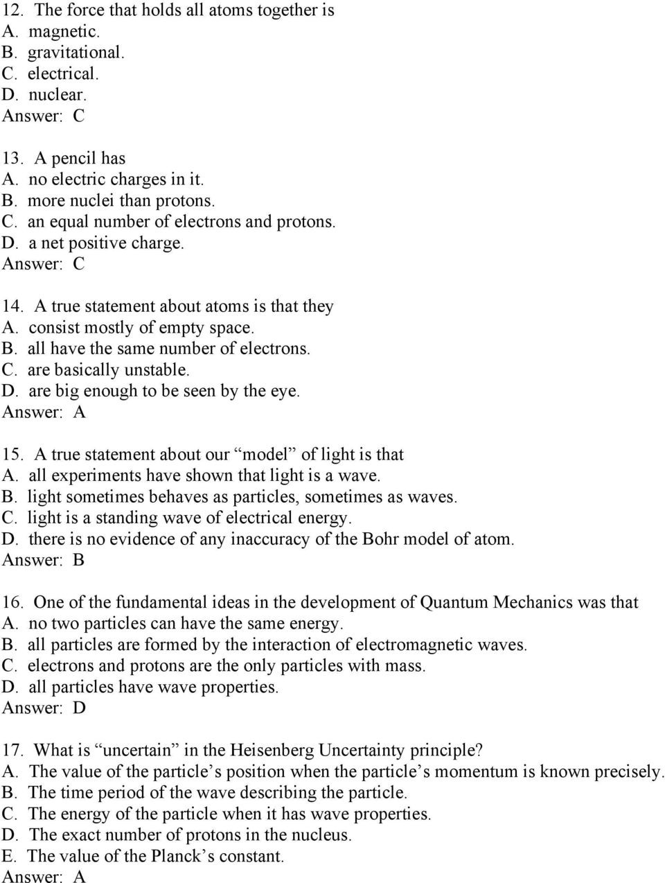 Bohr Model Worksheet Answers Chapter 18 the Structure Of the atom Pdf Free Download
