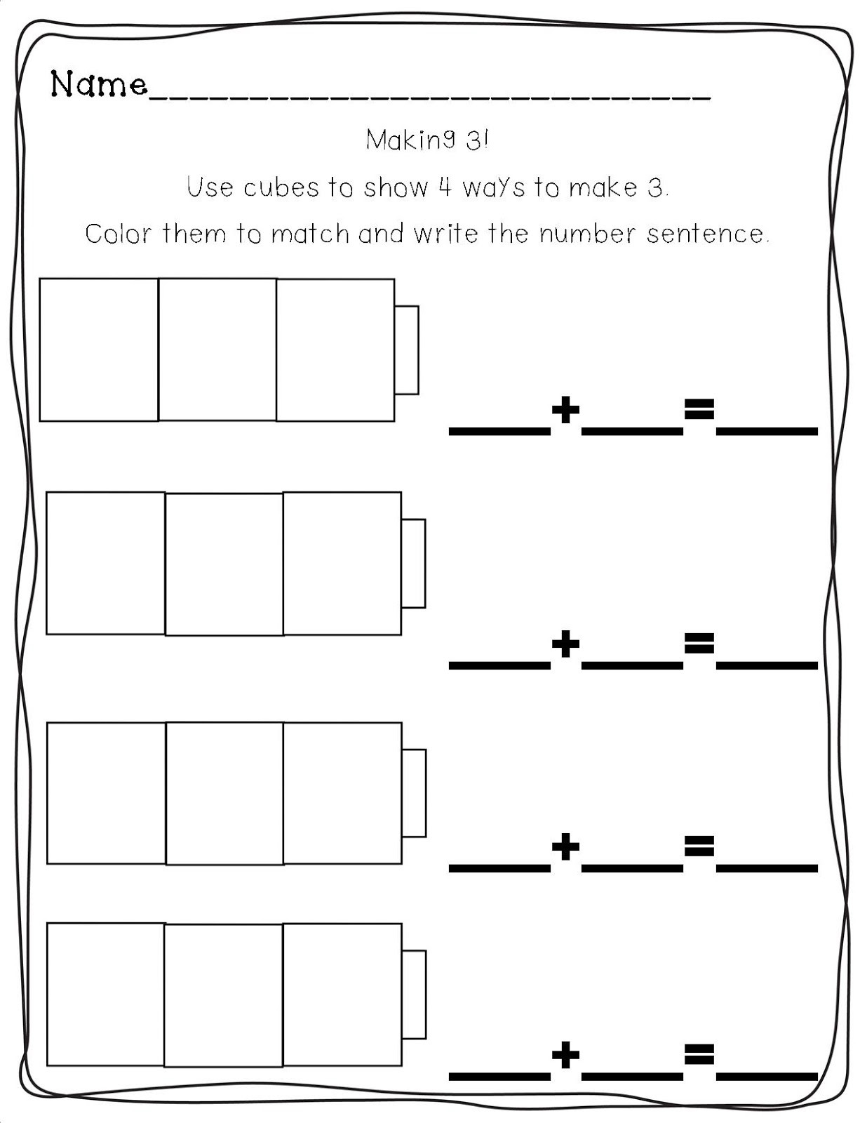 Composing and Decomposing Numbers Worksheet Math De Posing and Posing Numbers Lessons Tes Teach