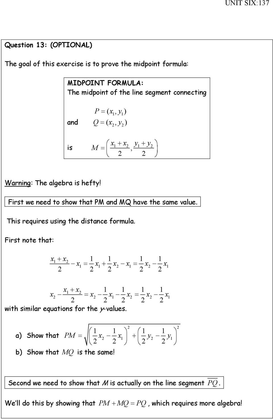 Distance and Midpoint formula Worksheet Modern Applications Of Pythagoras S theorem Pdf Free Download