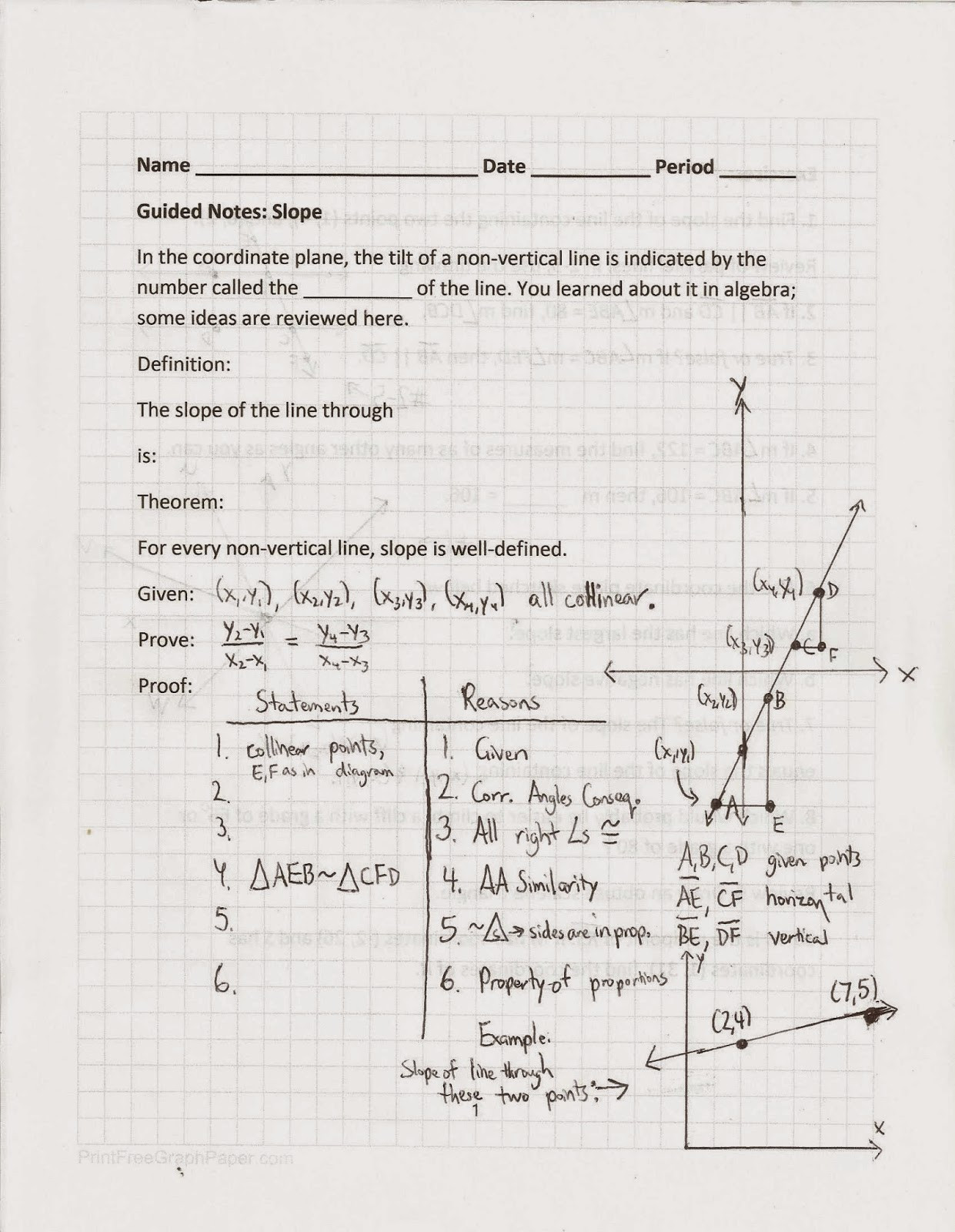 Distance and Midpoint Worksheet Answers Distance formula Worksheet