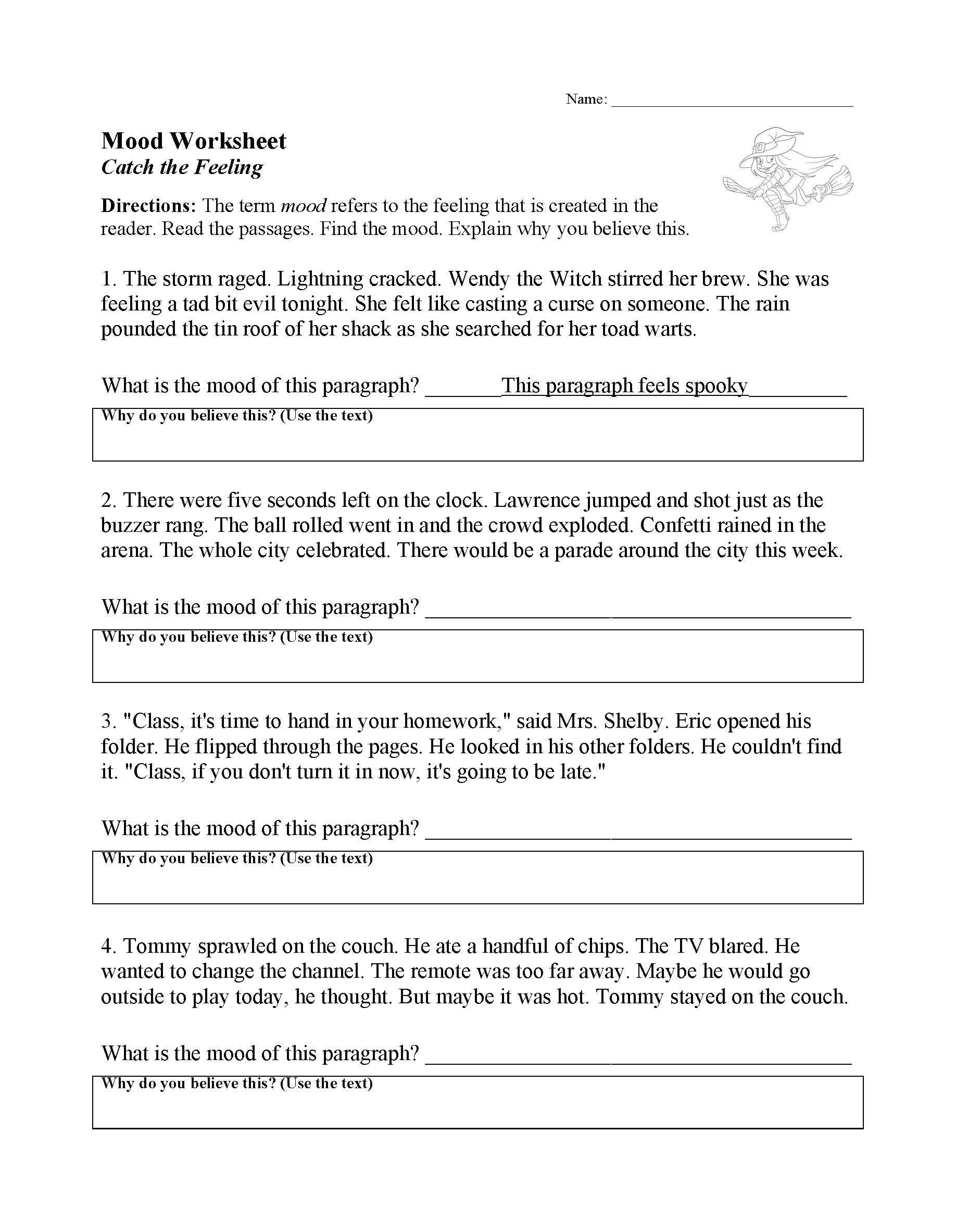 Elements Of Fiction Worksheet Elements Of Fiction Worksheets