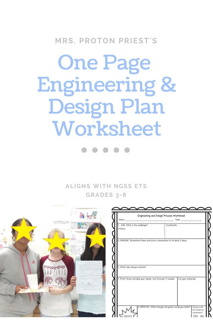Engineering Design Process Worksheet Engineering Design Process Worksheet