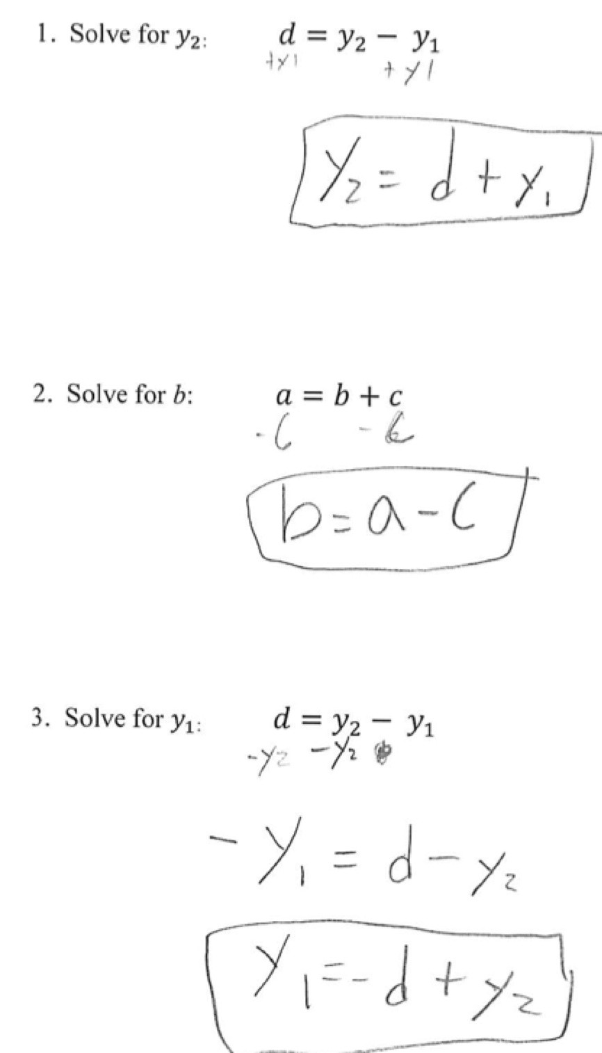 Literal Equations Worksheet Answer Key Literal Equations Worksheet Answer Nidecmege