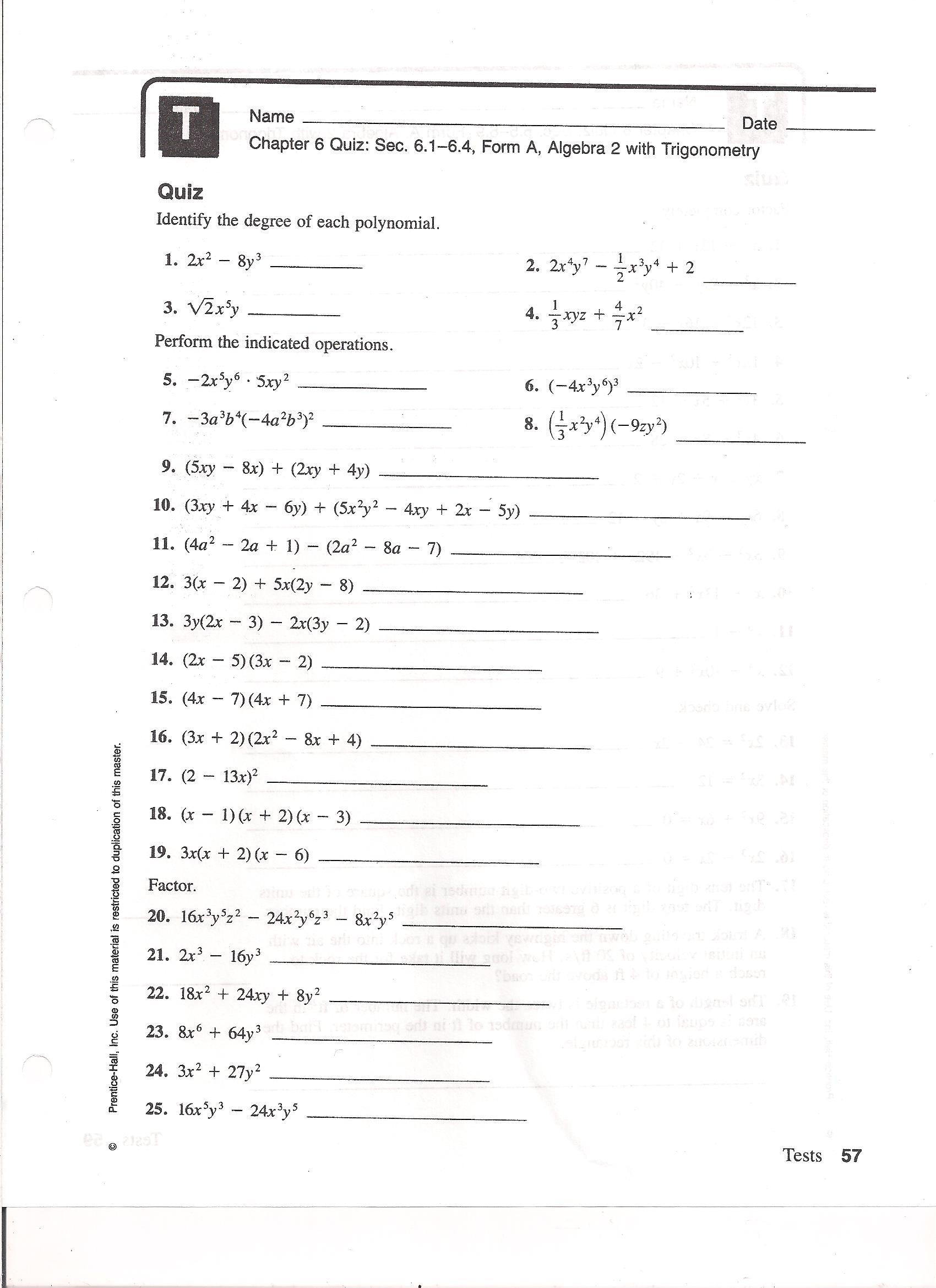 Literal Equations Worksheet Answer Key Literal Equations Worksheet Answers Page 129 Tessshebaylo