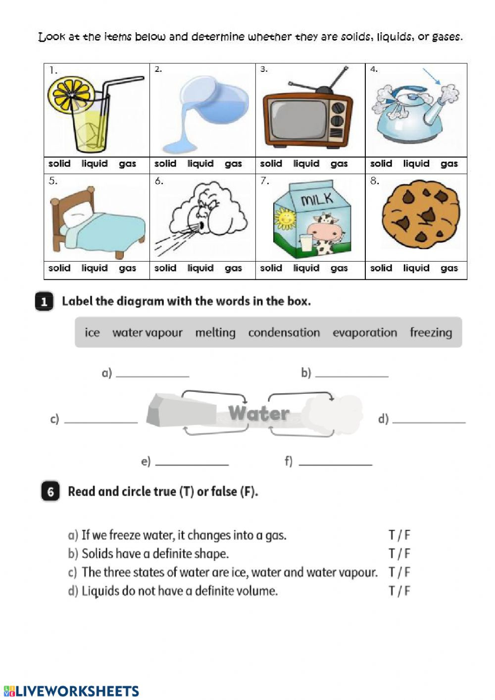 Matter and Energy Worksheet Unit 5 Matter and Energy Interactive Worksheet