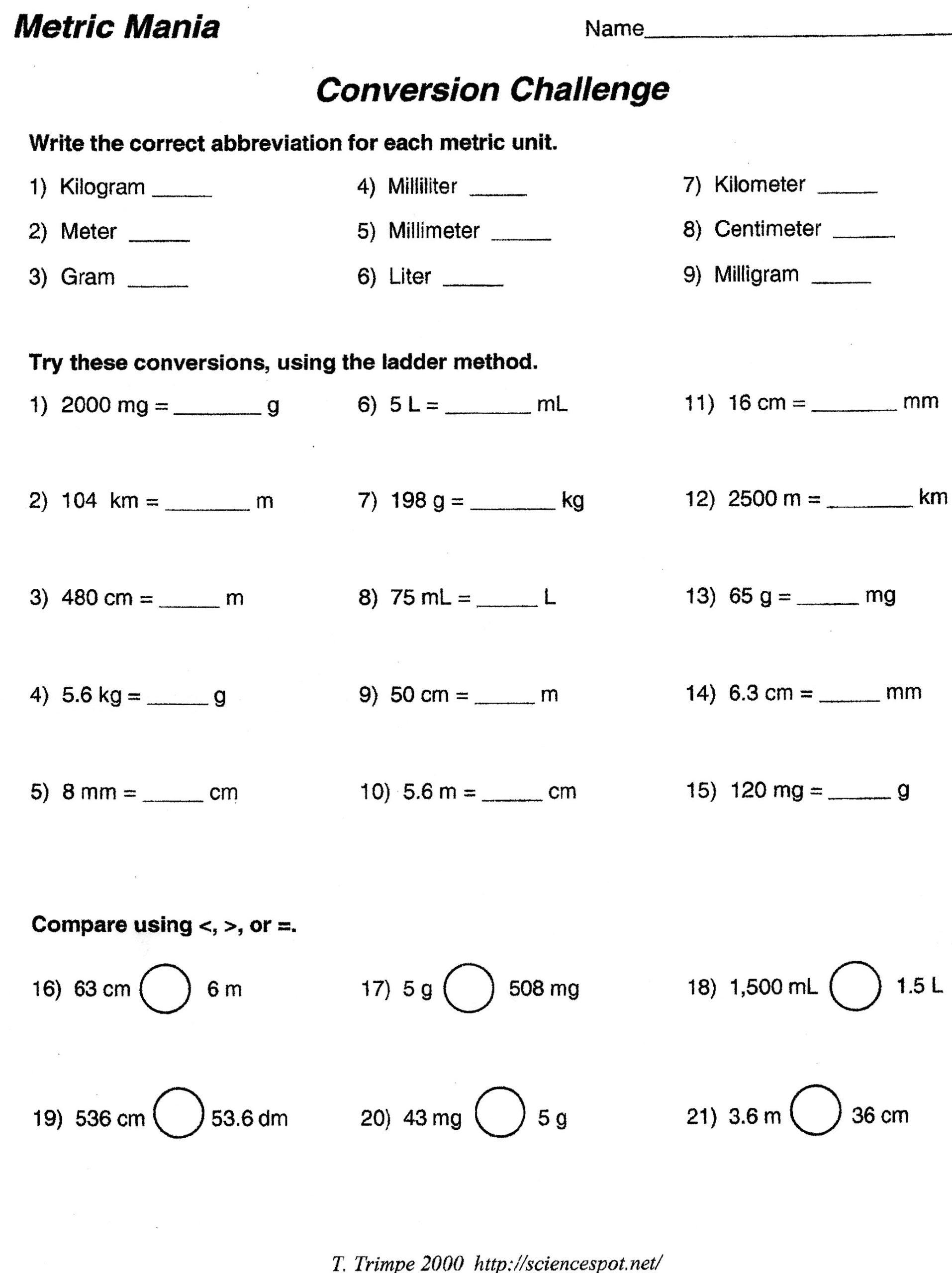 Metric Conversion Worksheet 1 Monthly Archives June 2020 Page 84 Cbse 4th Standard Maths