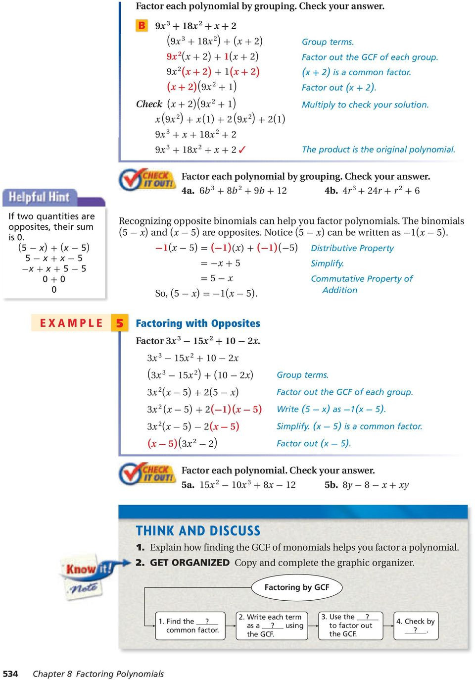 Multiplying Polynomials Worksheet Answers Factoring Polynomials Pdf Free Download