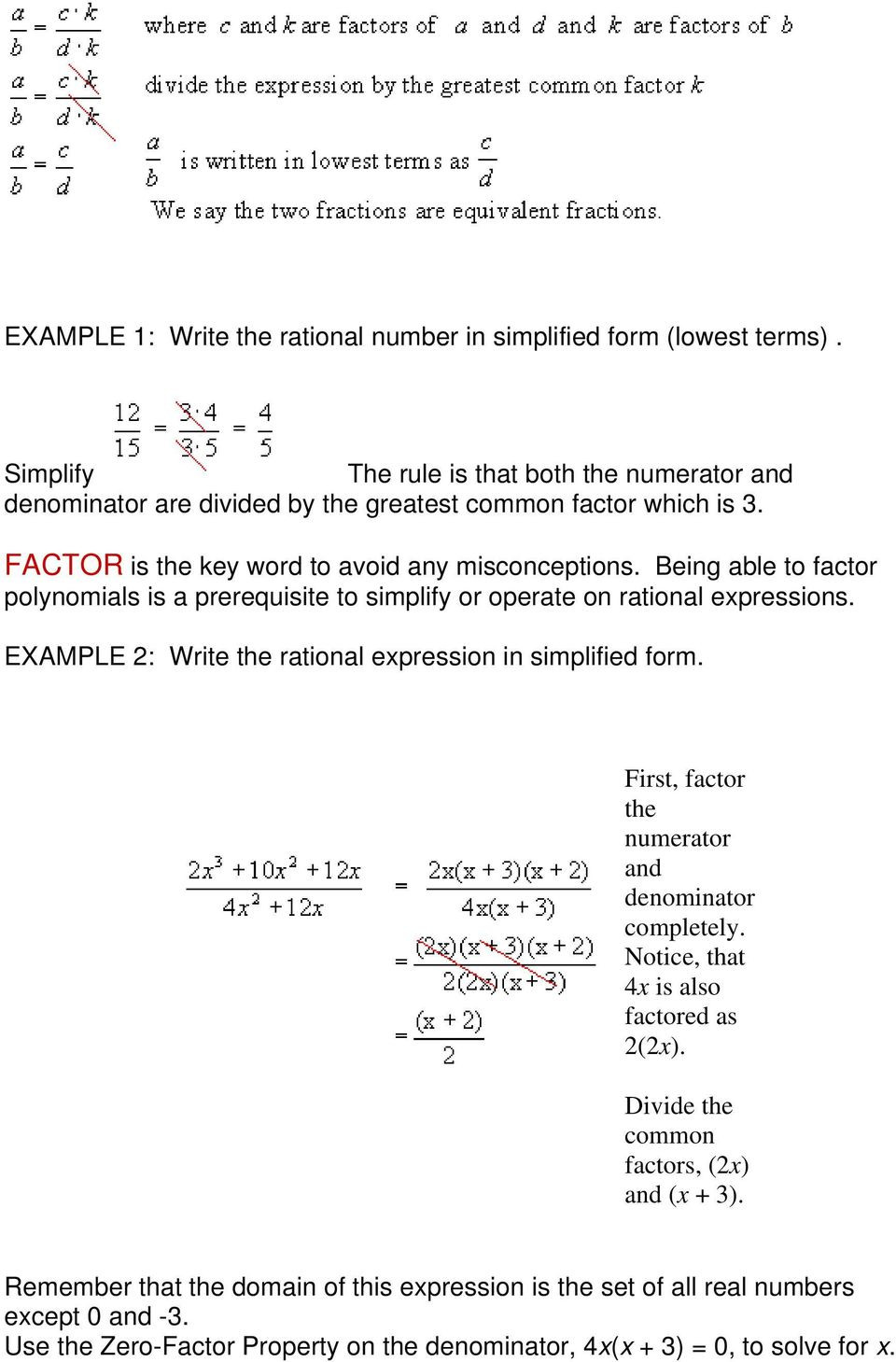 Multiplying Rational Expression Worksheet 3 1 Rational Expressions Pdf Free Download