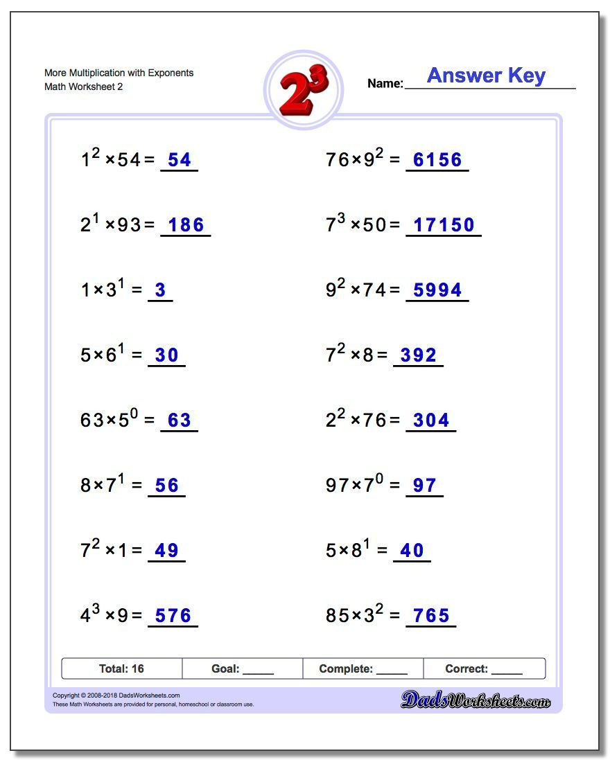 Multiplying Scientific Notation Worksheet More Multiplication Worksheet with Exponents