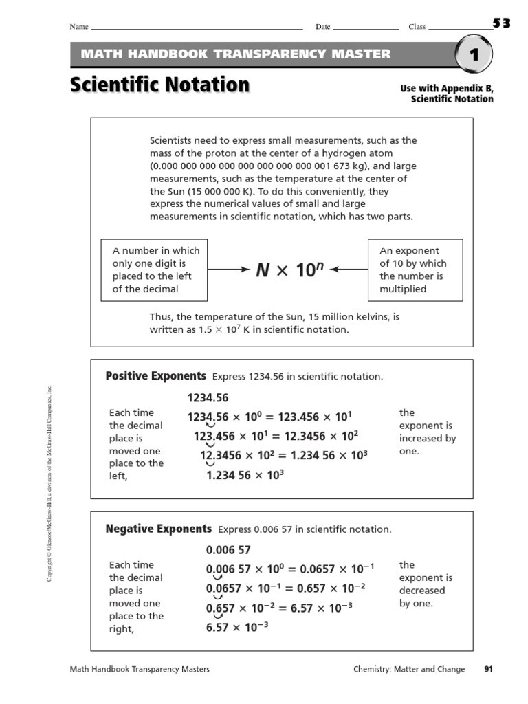Multiplying Scientific Notation Worksheet Scientific Notation Worksheets Multiplication