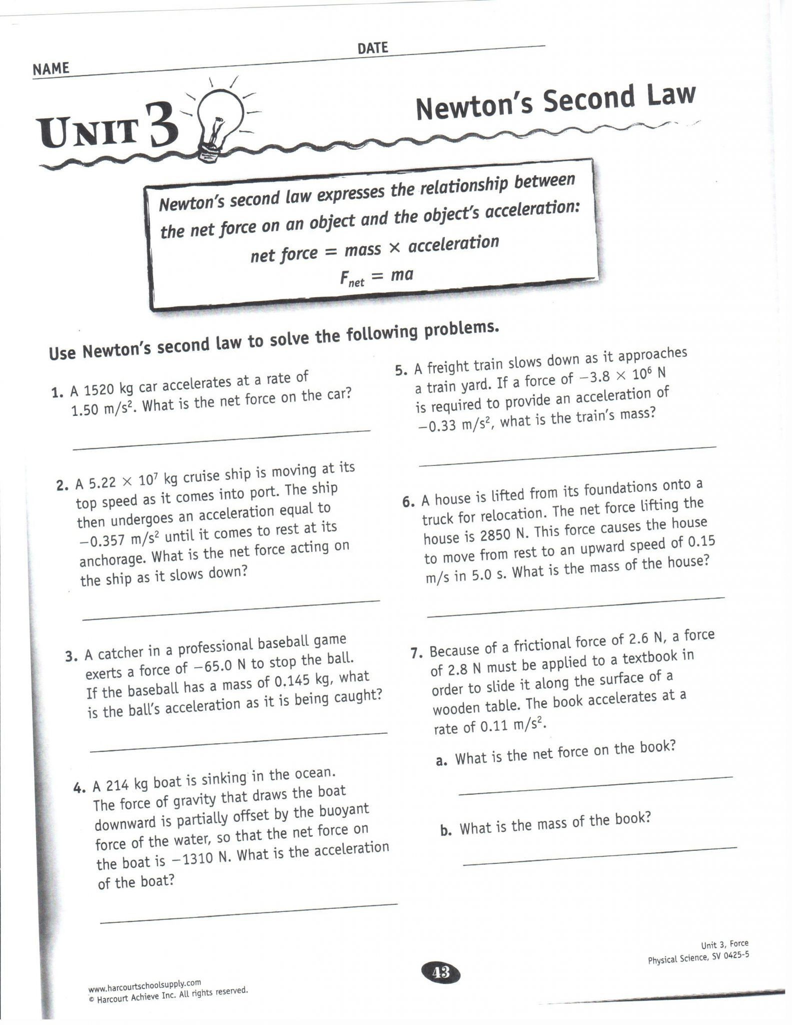 Net force Worksheet Answers New Did You Hear About Worksheet Answers