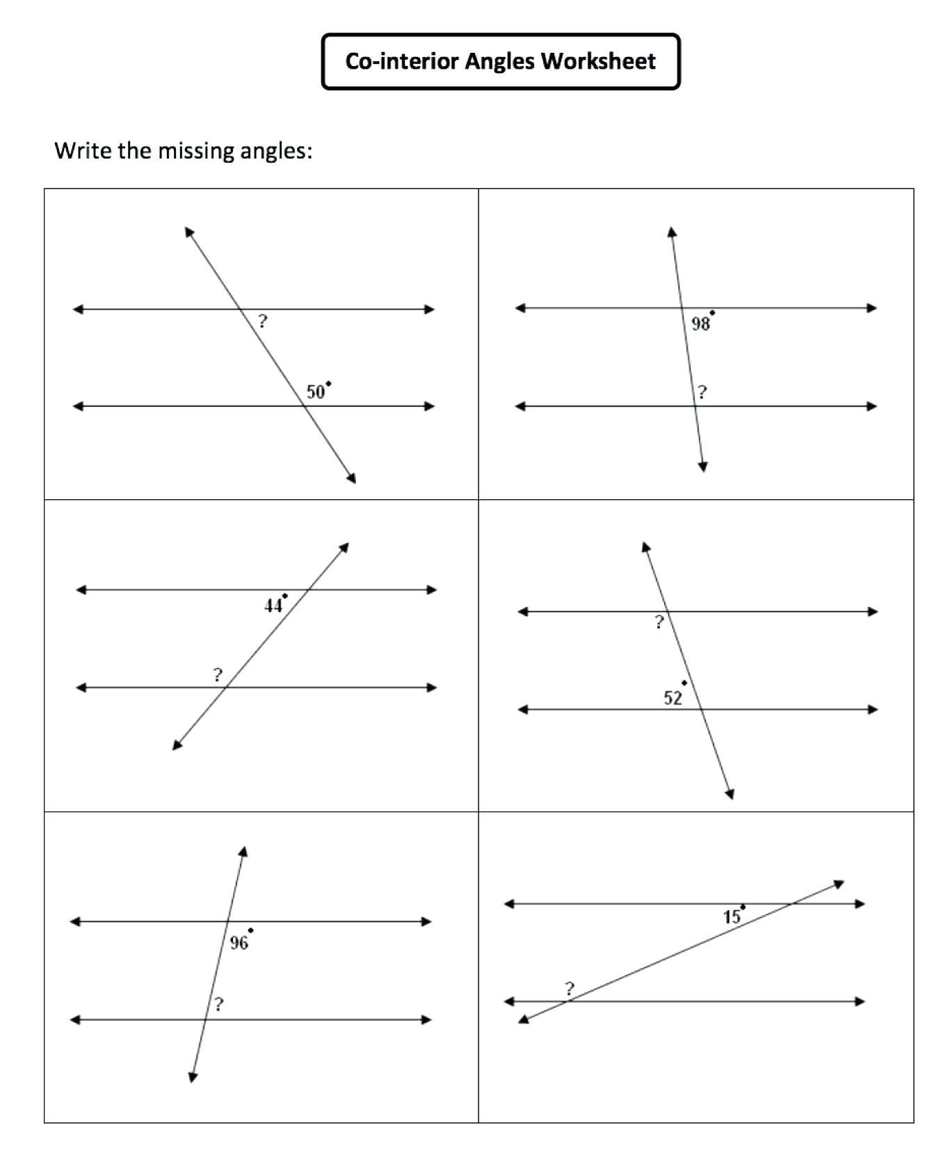 Polygon and Angles Worksheet Interior Interior Angles Polygons Worksheet