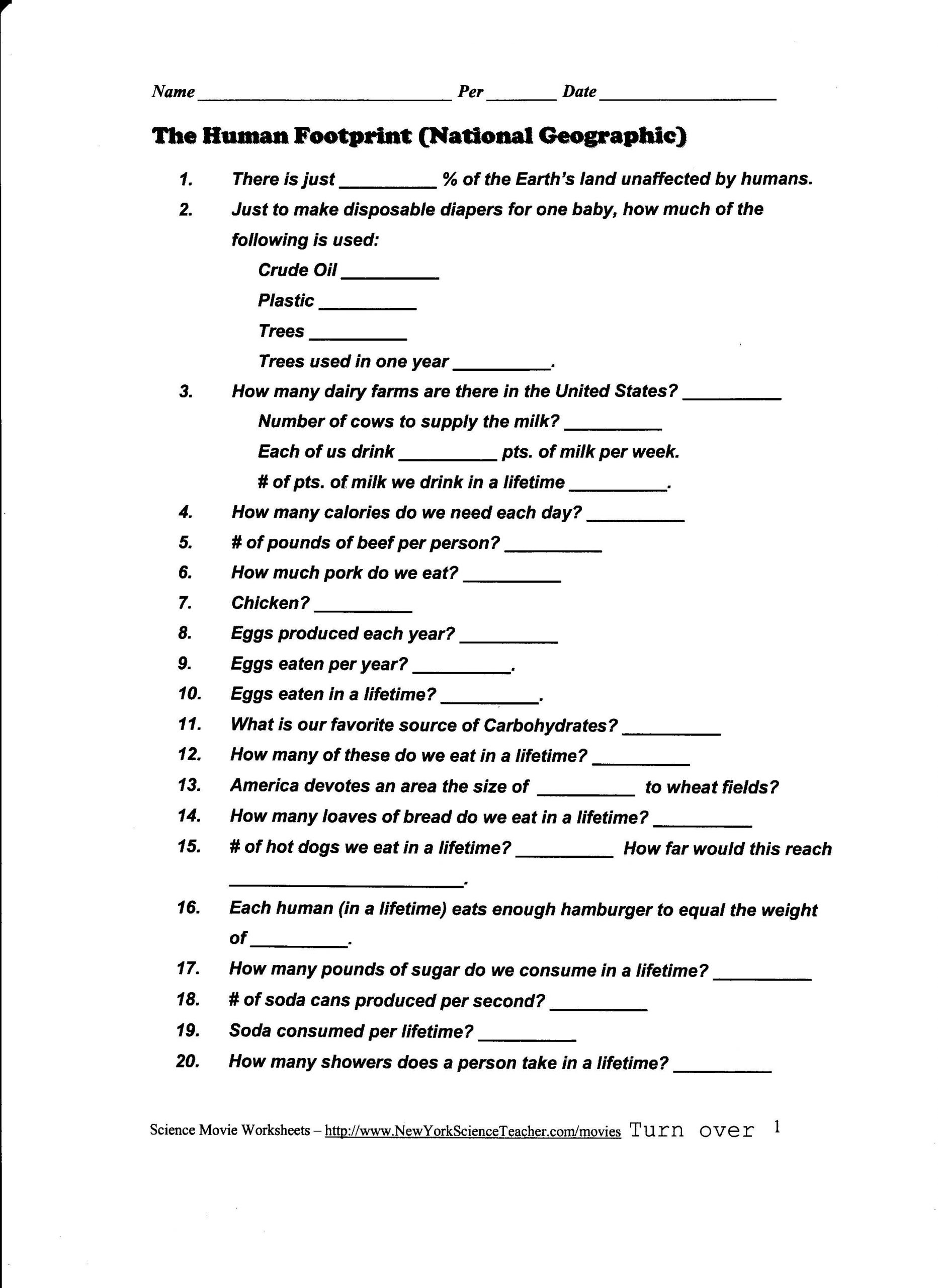 Population Growth Worksheet Answers Population Growth Biology Worksheet Answer Key