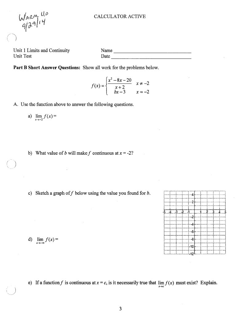 Product and Quotient Rule Worksheet Ap Calculus