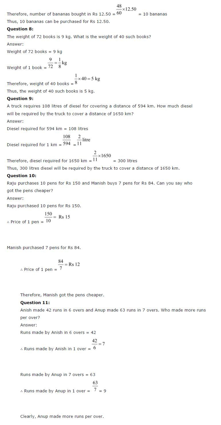 Ratio and Proportion Worksheet Pdf Ratio and Proportion Worksheet Class 6 Cbse