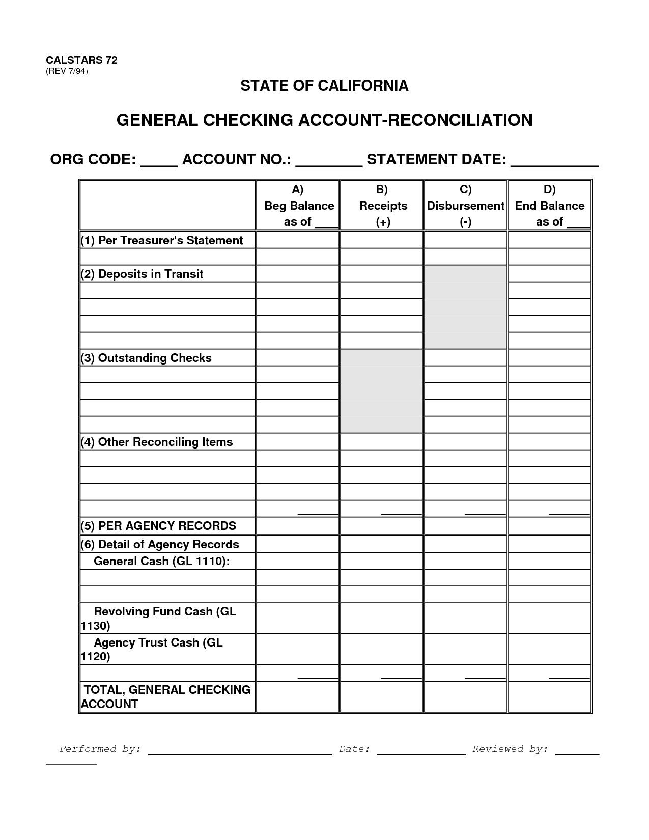 Reconciling A Bank Statement Worksheet Bank Reconciliation Practice Worksheets