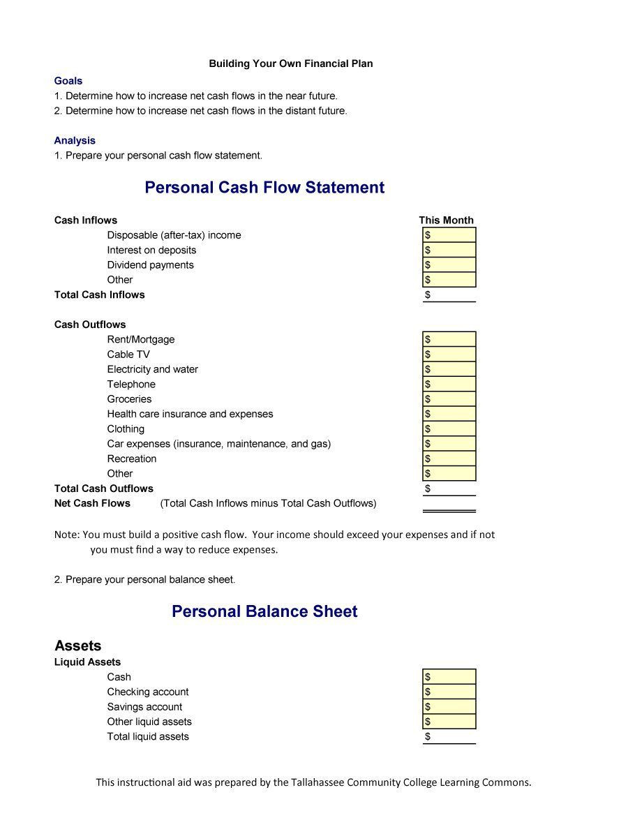 Reconciling A Bank Statement Worksheet Cash Flow Statement Templates