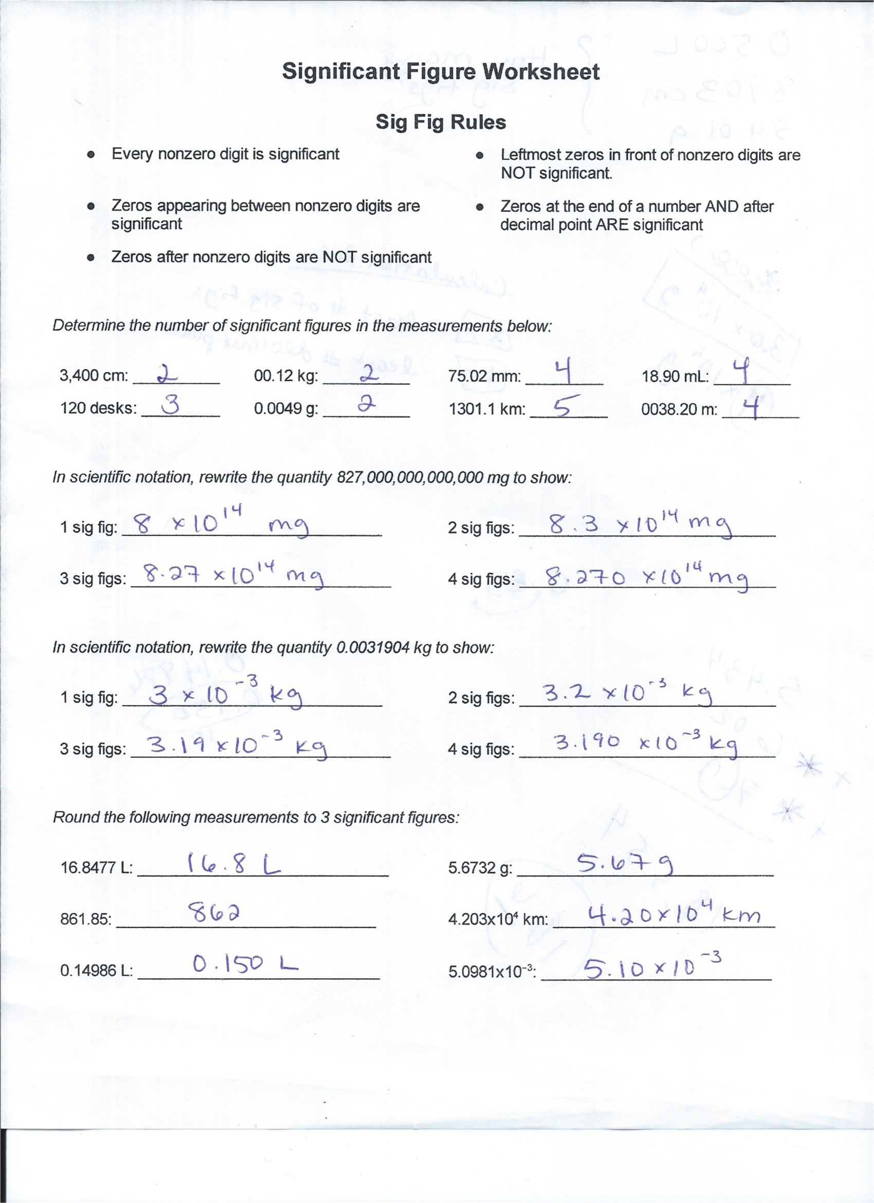 Scientific Notation Worksheet Chemistry Go Figure Chemistry Worksheet Answers