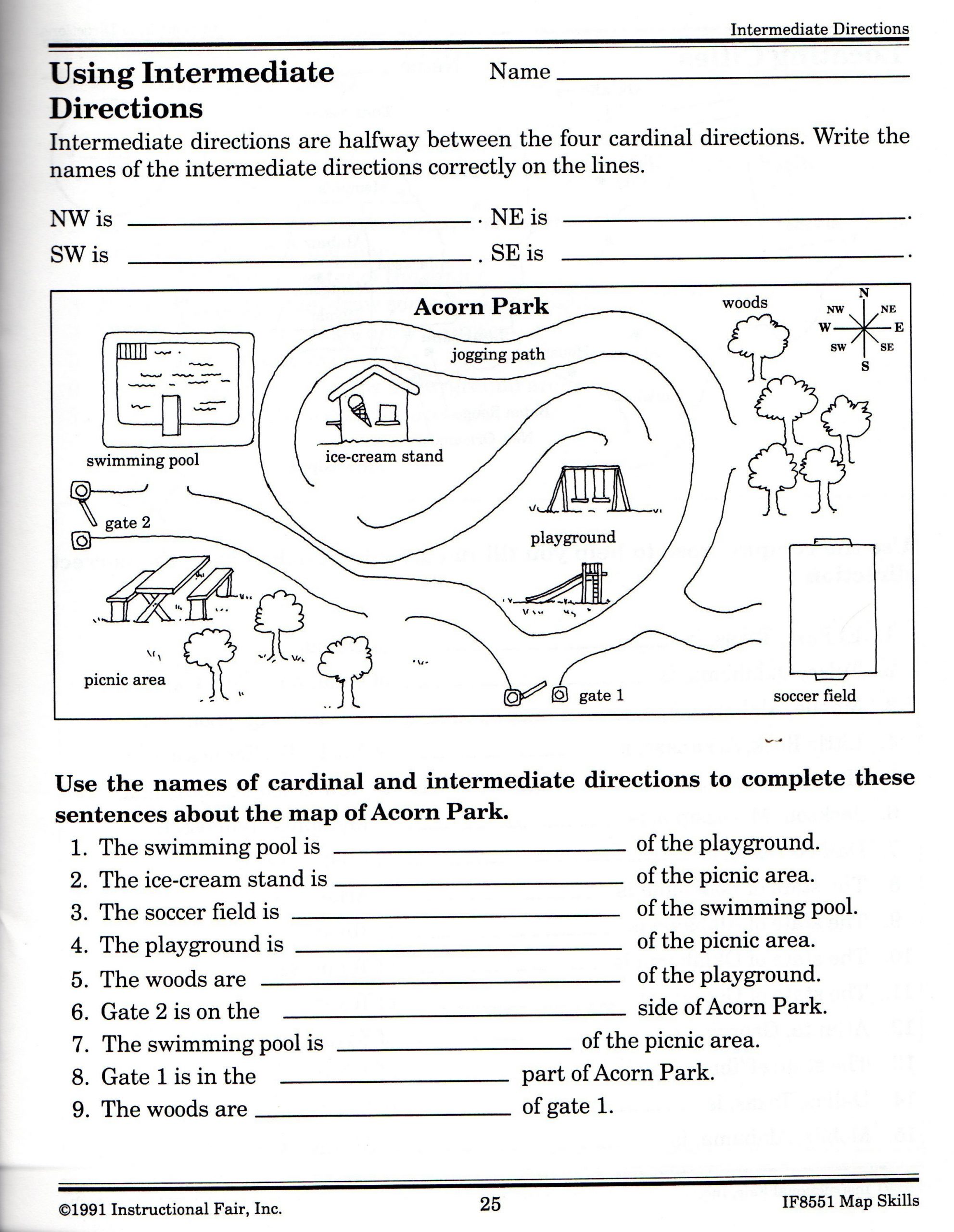 Second Grade social Studies Worksheet 21 Awesome Following Directions Worksheet for You