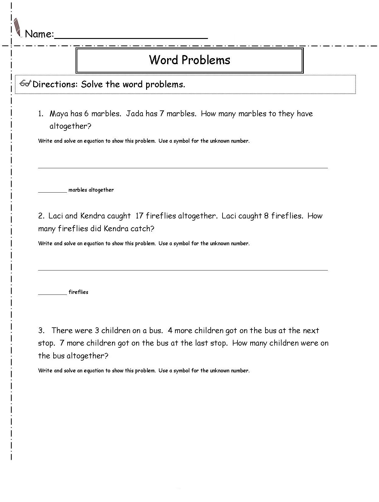 Two Step Word Problems Worksheet 2nd Grade Math Word Problems Best Coloring Pages for Kids