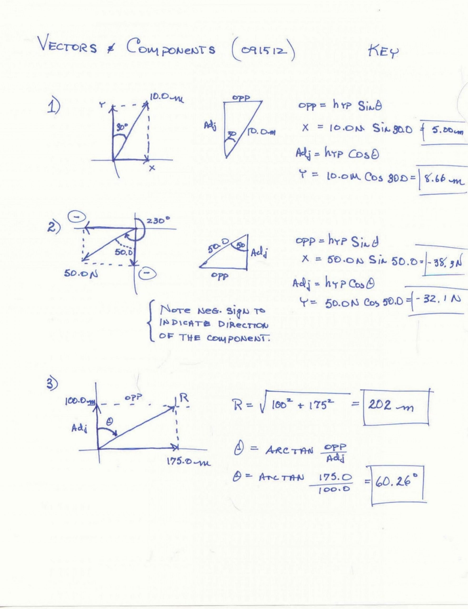 Vector Worksheet Physics Answers Vectors Physics Worksheet
