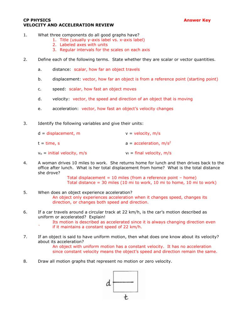 Velocity Worksheet with Answers Speed Velocity and Acceleration Calculations Worksheet