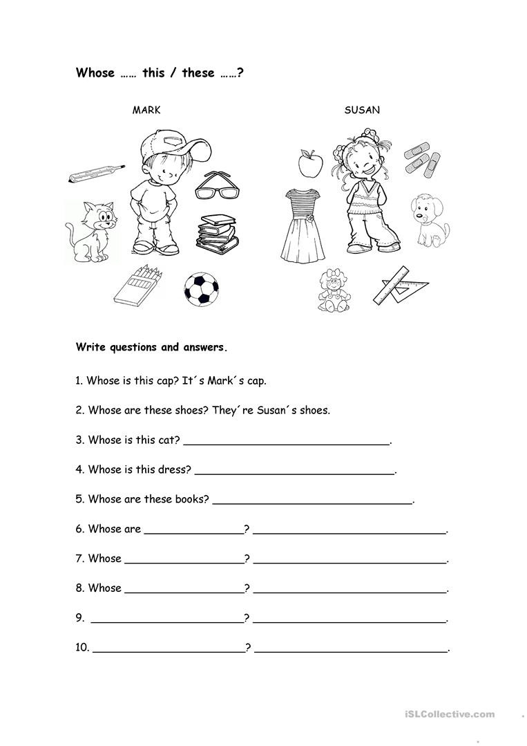 Whose Phone is This Worksheet whose Worksheet English Esl Worksheets for Distance