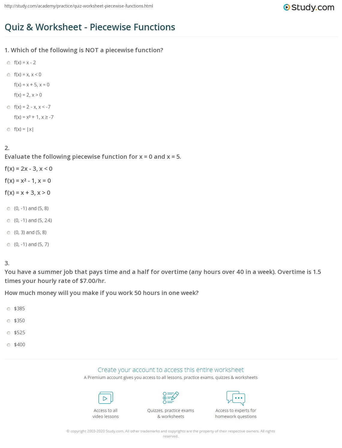 Worksheet Piecewise Functions Algebra 2 Worksheet Piecewise Functions Answers Key